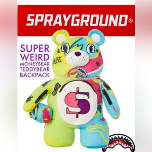 SUPER WEIRD MONEYBEAR TEDDYBEAR BACKPACK